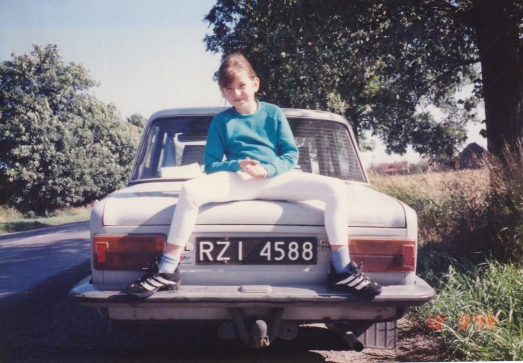 The Big Fiat and the Little Fiat: Poland's invincible duo Basia and the Big Fiat, 1990's. Photo: Pierogi and Poppies.
