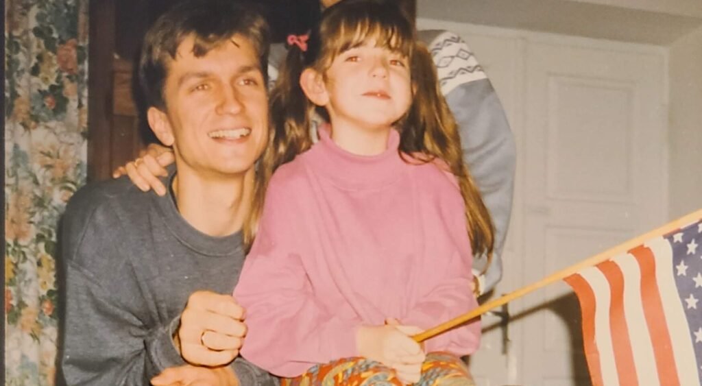 Home With my brother and his wife on the night before The Big Move.