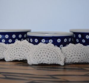 pierogi in front of bowls